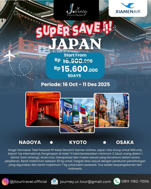 Super Saver Japan (5 Days)