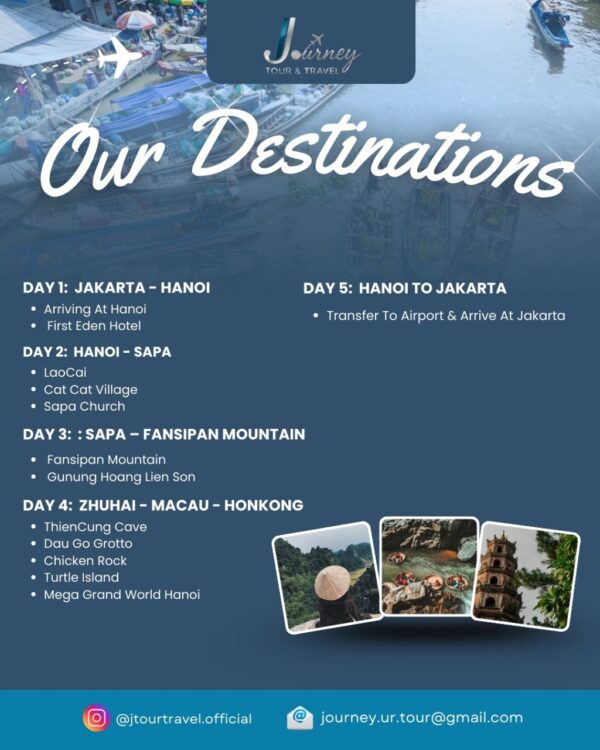 5D SUPER SAVER VIETNAM – HANOI, SAPA, HALONG BAY CRUISE